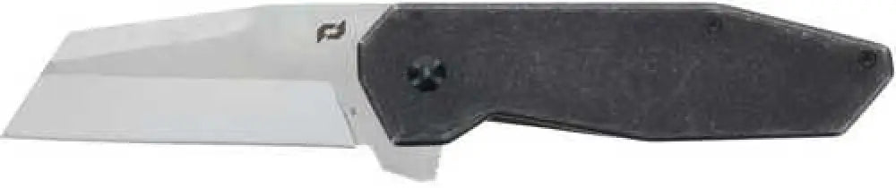 Schrade 1136251 Slyte 3’’ Folding Plain Satin D2 Steel Blade 4.50’’ Dark Stonewash Stainless Handle