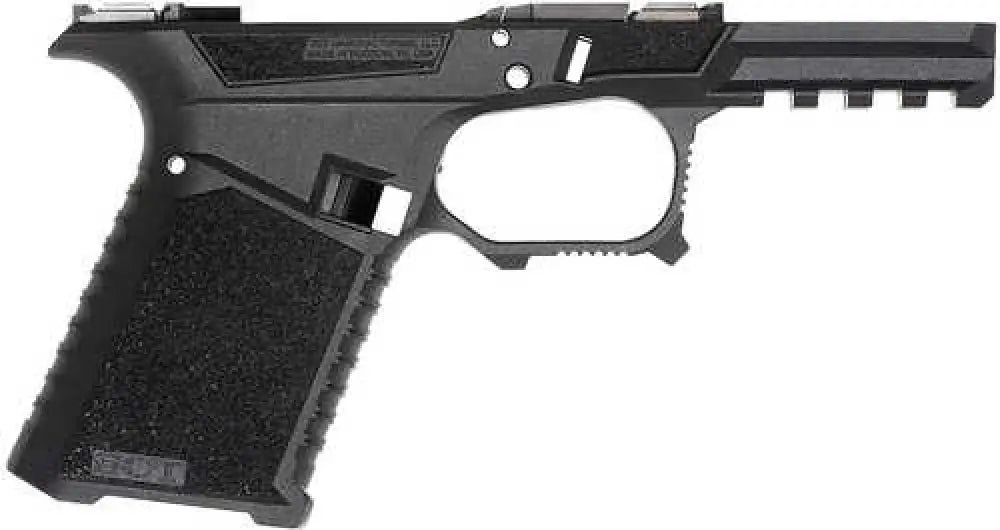 Sct Compact Compatible W/ Gen3 19/23/32 Black Polymer Frame Aggressive Texture Grip Includes Locking Block - 225000100