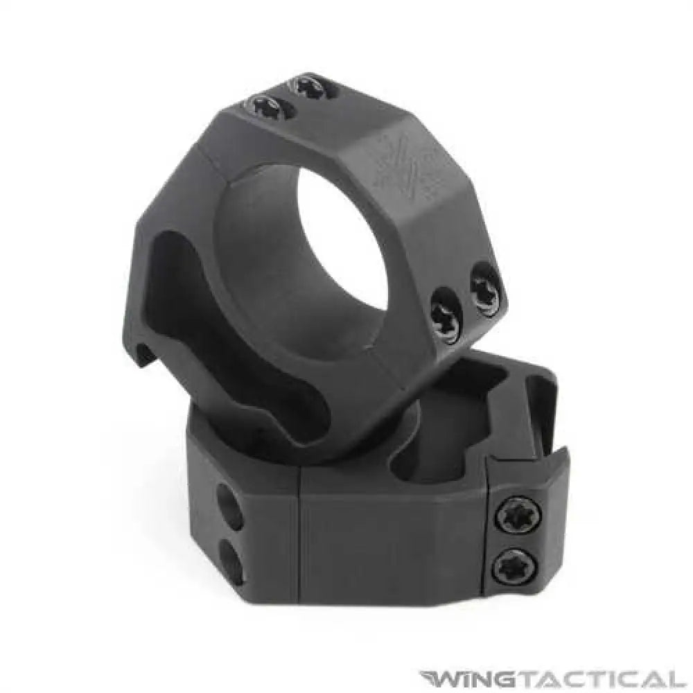 Seekins Precision 0010640004 Scope Ring Set Matte Black Anodized Aluminum 35mm Tube High Picatinny Rail Mount - 10640004
