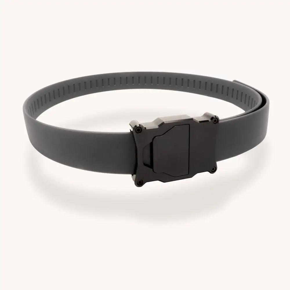 Shield Arms Belts|holster & Duty Belts Apogee Belt Grey and Black Buckle Buy at Faith and Freedom Outdoors