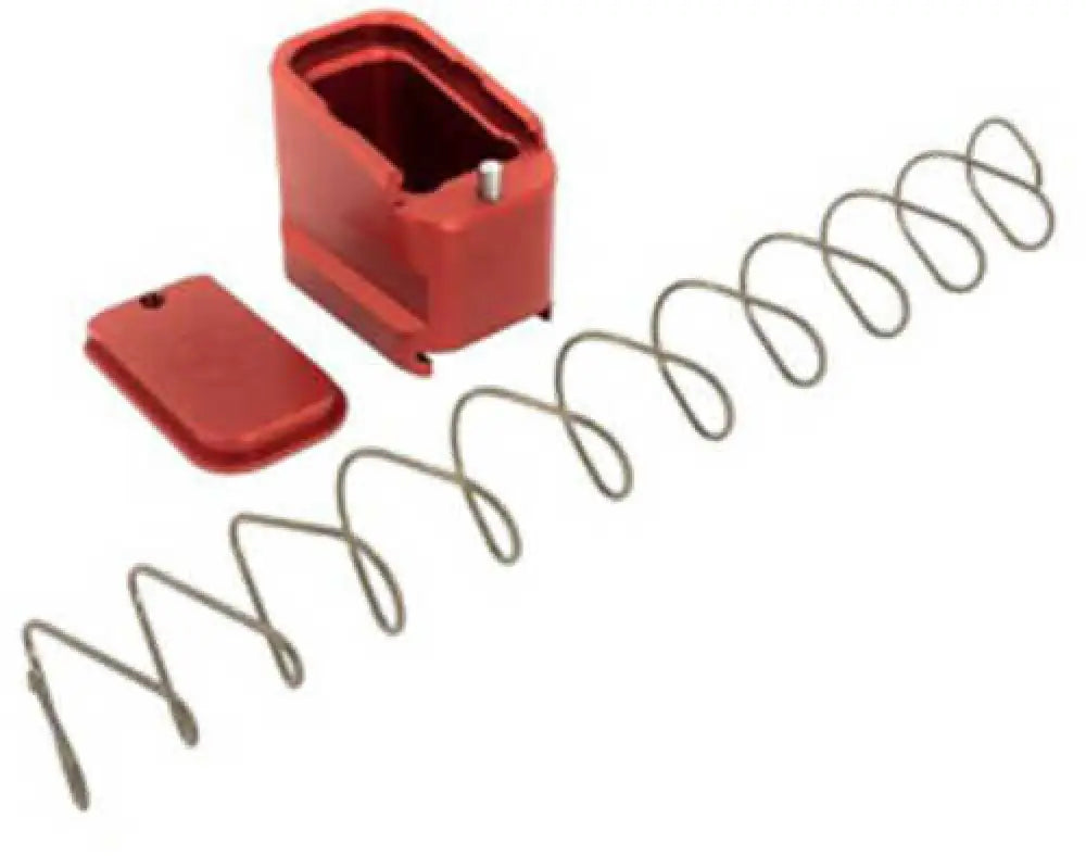 Shield Arms Glock 19/23 +5/4 Mag Extension Red - G19me5red