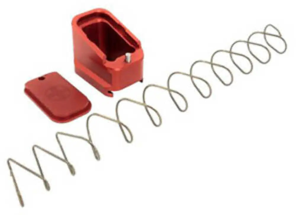 Shield Arms Glock Mag Extension Red - G17me5red