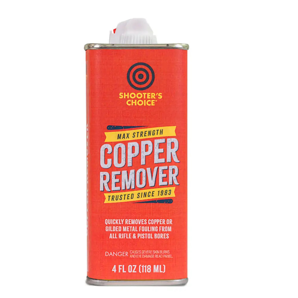 Shooters Choice Gun Oils & Cleaning Solvents Llc Max Strength Copper Solvent 4 Oz. Buy at Faith and Freedom Outdoors