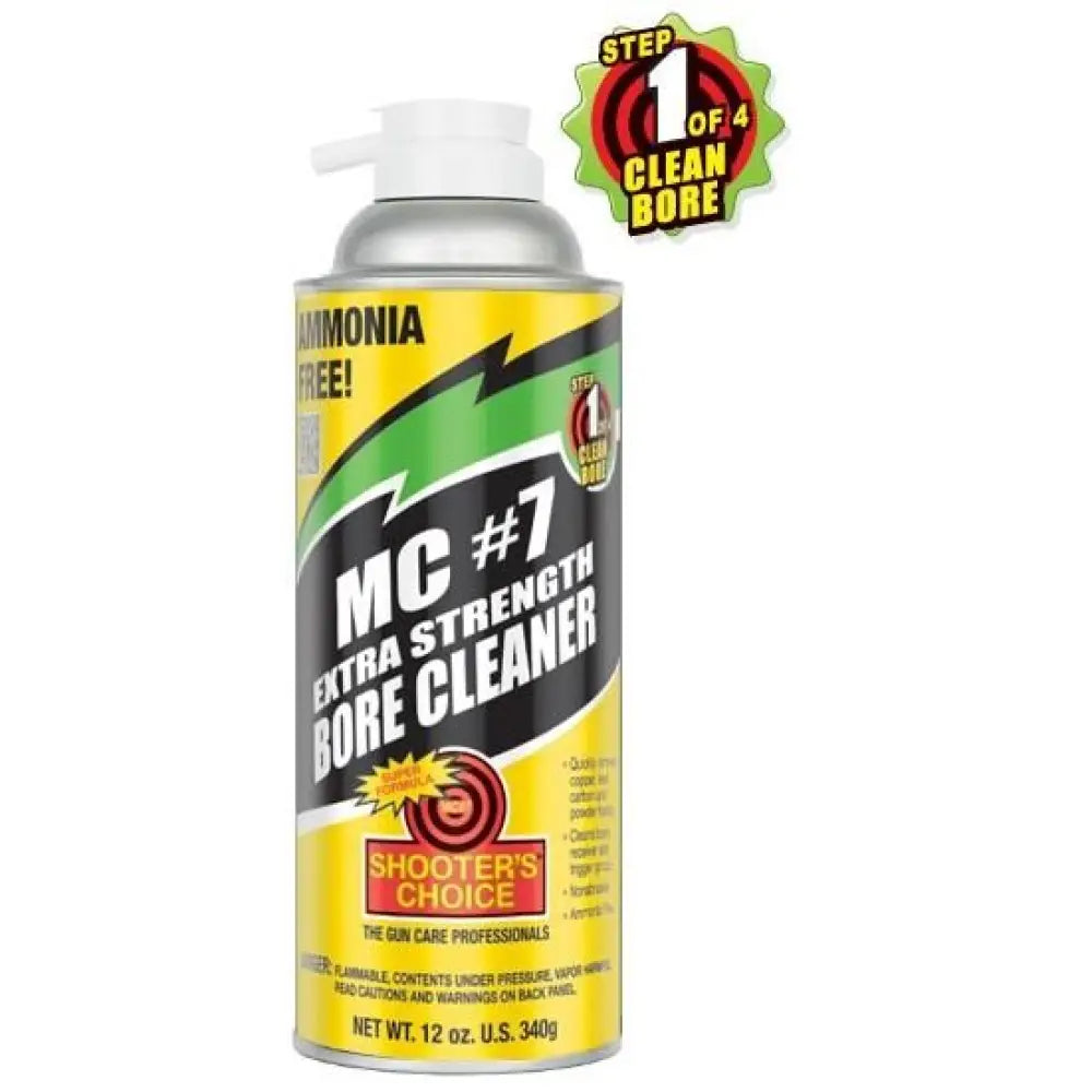 Shooters Choice Gun Oils & Cleaning Solvents Llc Mc#7 Extra Strength Bore Cleaner 12 Oz Aerosol Buy at Faith