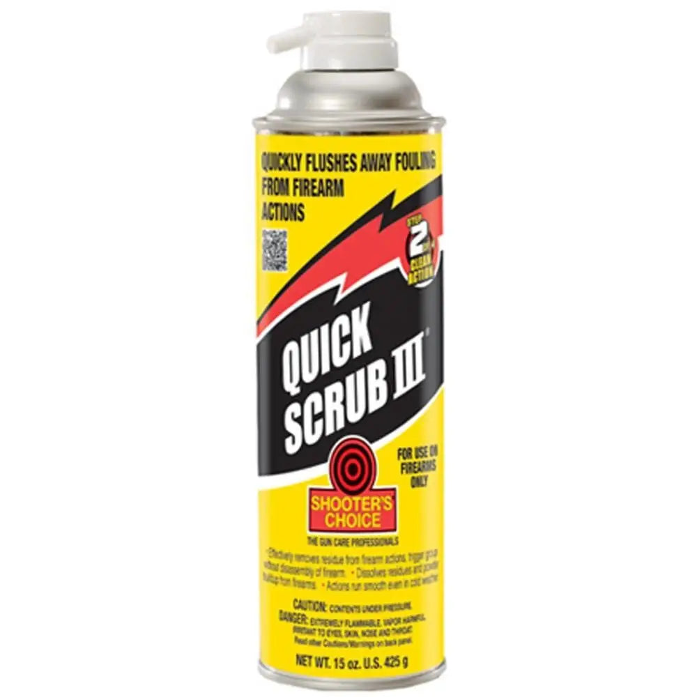 Shooters Choice Gun Oils & Cleaning Solvents Llc Quick Scrub Iii 15oz Buy at Faith and Freedom Outdoors