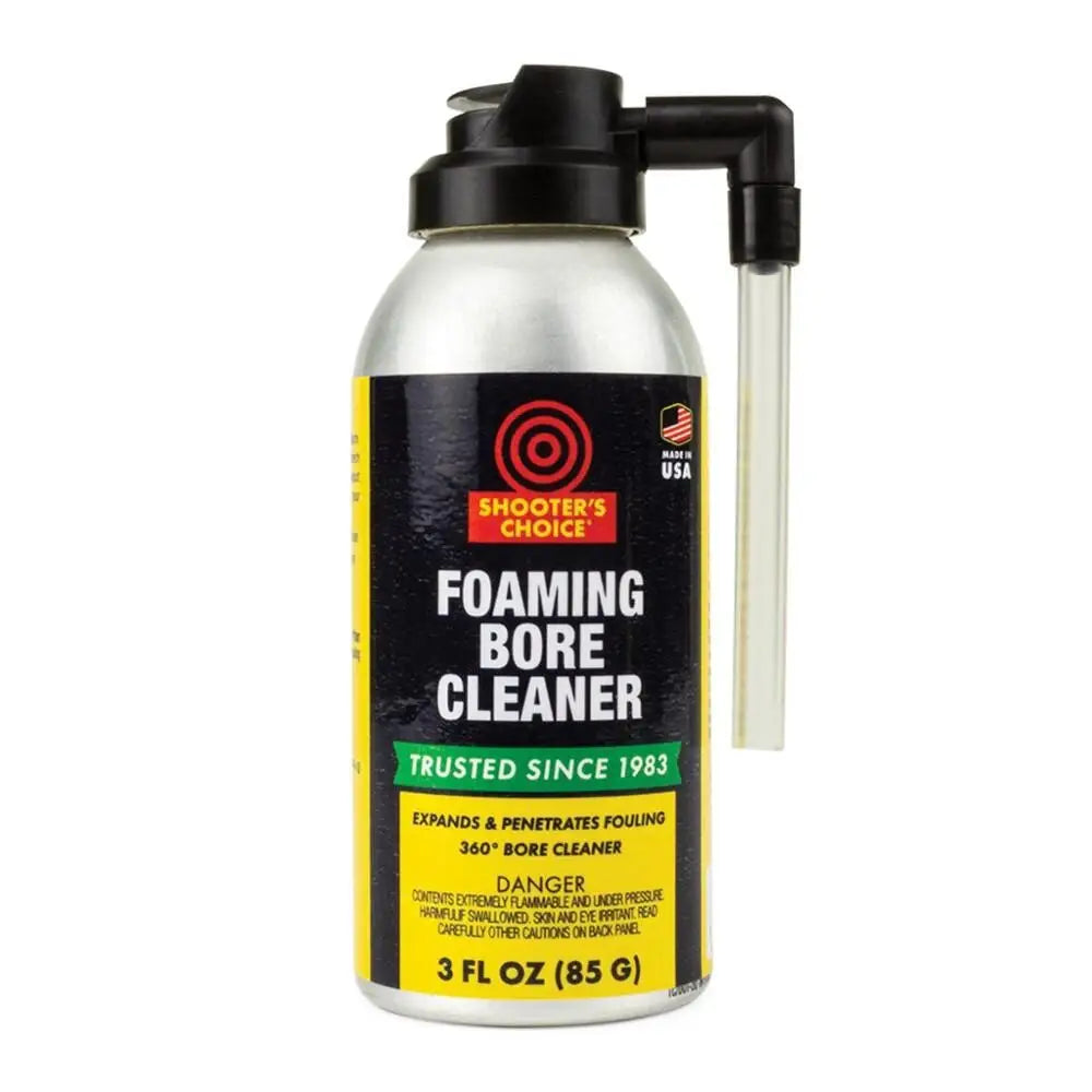 Shooters Choice Gun Oils & Cleaning Solvents Llc Shooter’s Foaming Bore Cleaner 3 Oz Buy at Faith and Freedom Outdoors