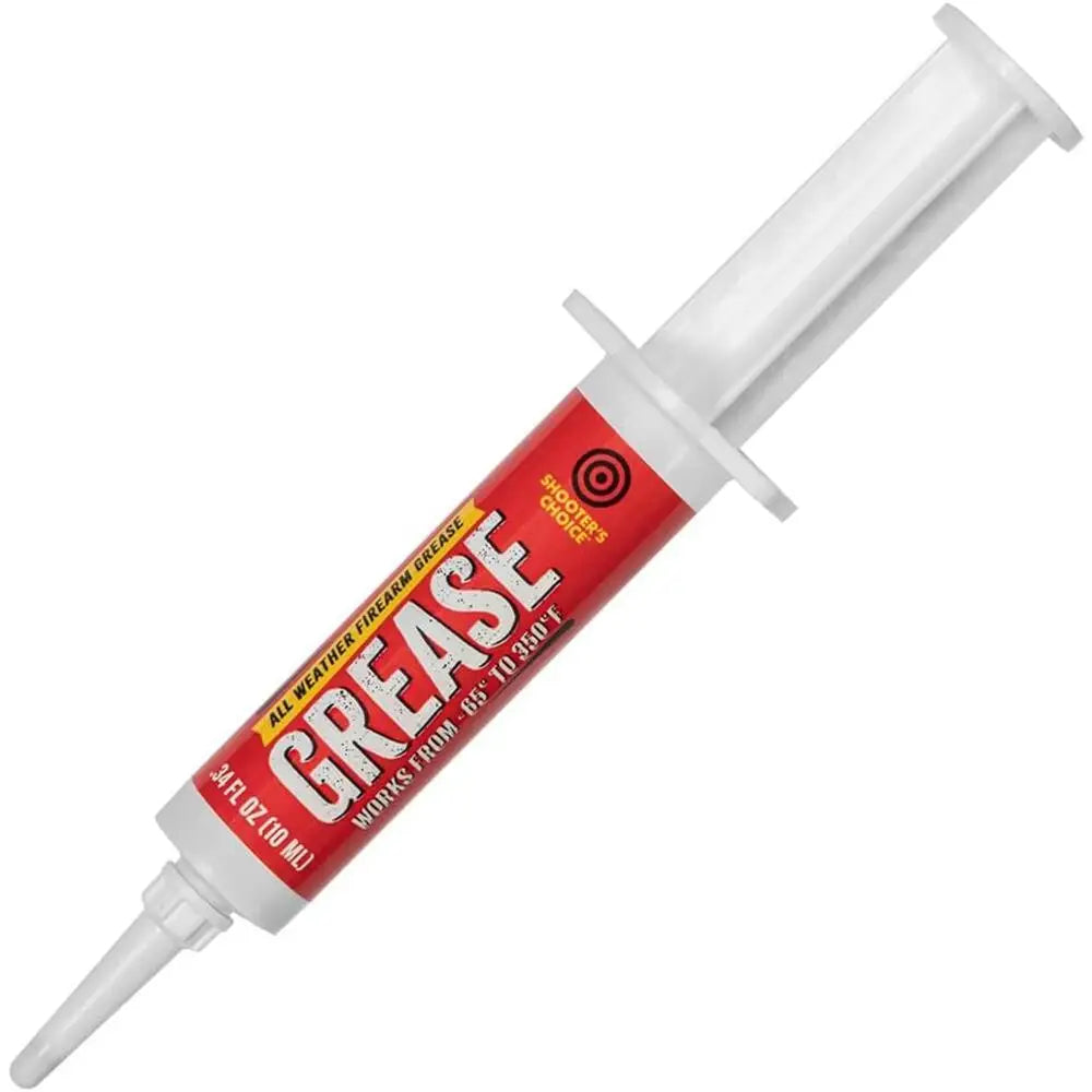 Shooters Choice Gun Oils & Cleaning Solvents Llc Shooter’s Grease 10cc Syringe Buy at Faith and Freedom Outdoors
