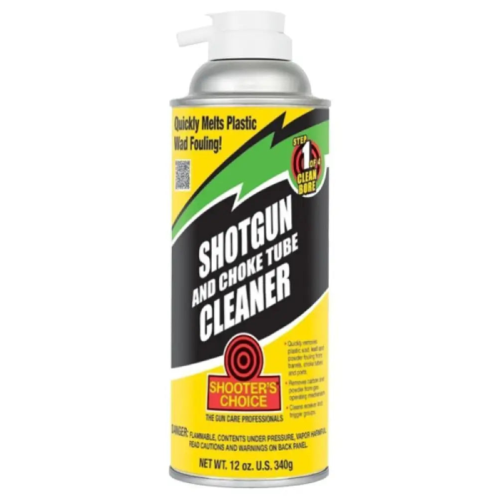 Shooters Choice Gun Oils & Cleaning Solvents Llc Shooter’s Shotgun and Choke Cleaner 12 Oz Buy at Faith and Freedom