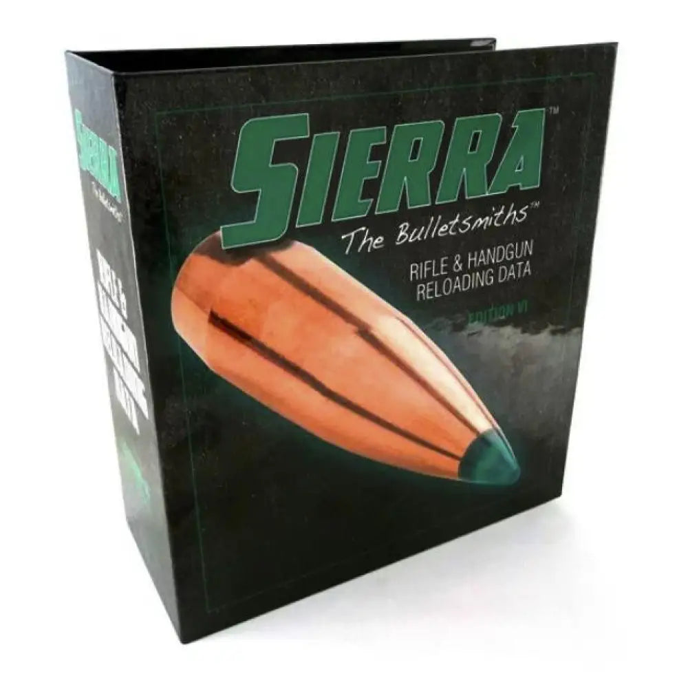 Sierra Bullets Manuals 2019 6th Edition Rifle & Handgun Reloading Manual Buy at Faith and Freedom Outdoors