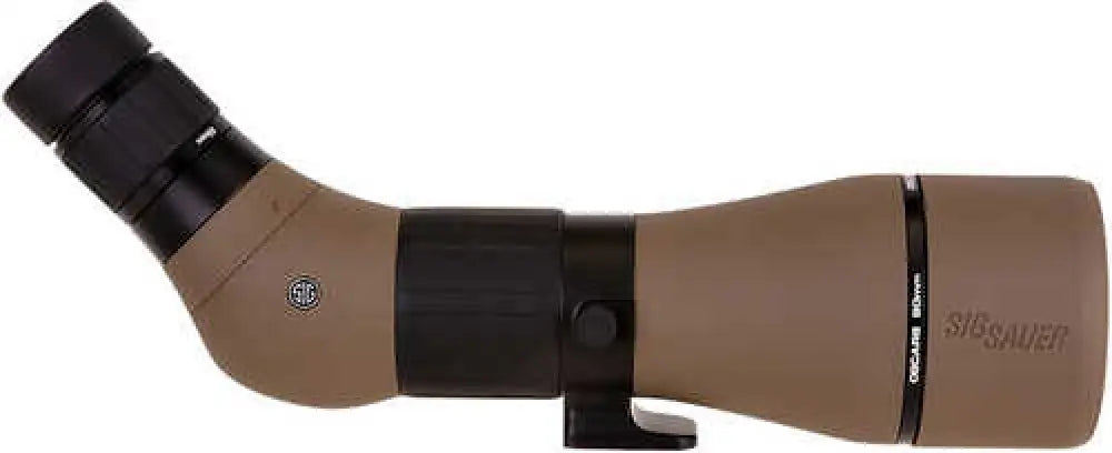Sig Sauer Electro-optics Oscar8 27-55x80mm Angled Body Flat Dark Earth Rubber Armor - Soo82001
