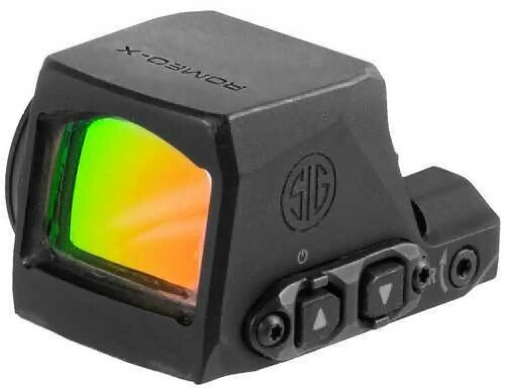 Sig Sauer Electro-optics Romeo-x Black Anodized 1 x 24 Mm 3 Moa Red Dot Aluminum Housing - Sorx1231