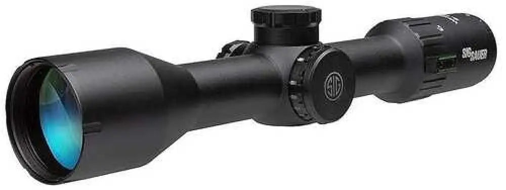 Sig Sauer Electro-optics Sow63114 Whiskey6 Black 3-18x 44mm 30mm Tube Quadplex Reticle Features Locking Turrets