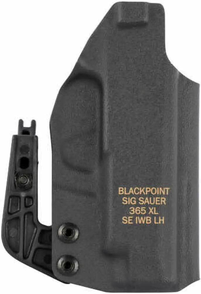 Sig Sauer P365 Xl Black Leather Iwb Left Hand - Hol365xlapxlh