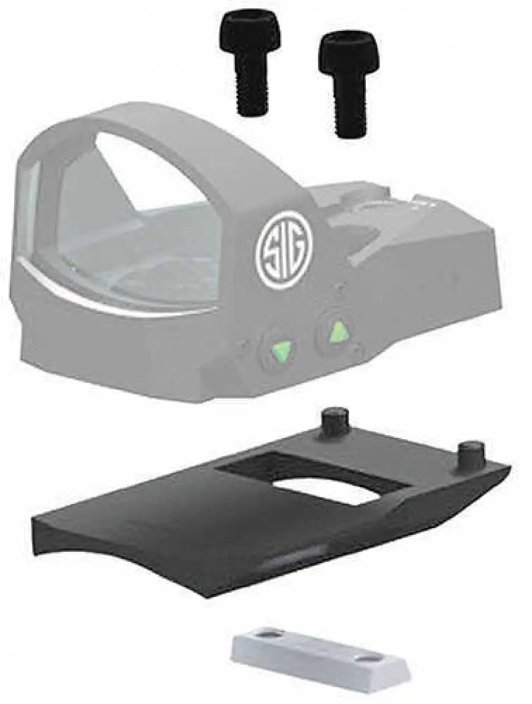 Sig Sauer Romeo1 Handgun Mount Kit - for Glock (except Mos) Black Md: Sor1mk001