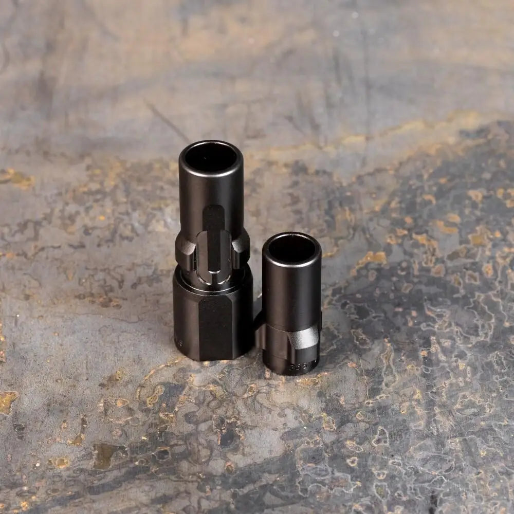 Silencerco Muzzle Devices 3-lug Device.578x28.45 Cal Buy at Faith and Freedom Outdoors