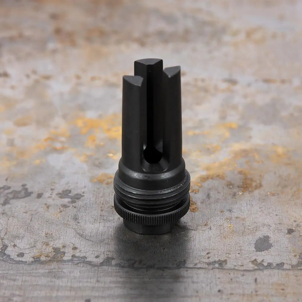 Silencerco Muzzle Devices Asr Flash Hider 1/2x28.30 Cal Black Buy at Faith and Freedom Outdoors