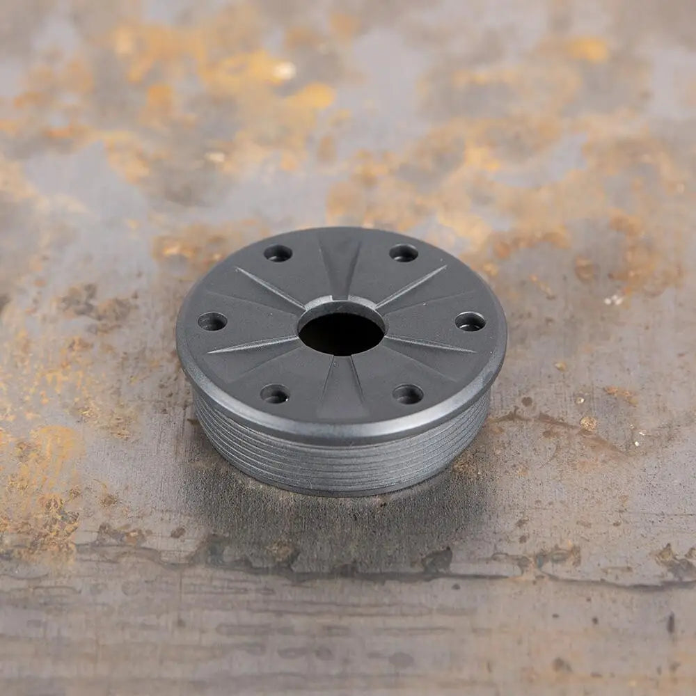Silencerco Muzzle Devices Bravo Front Cap.30 Cal Sniper Grey Buy at Faith and Freedom Outdoors
