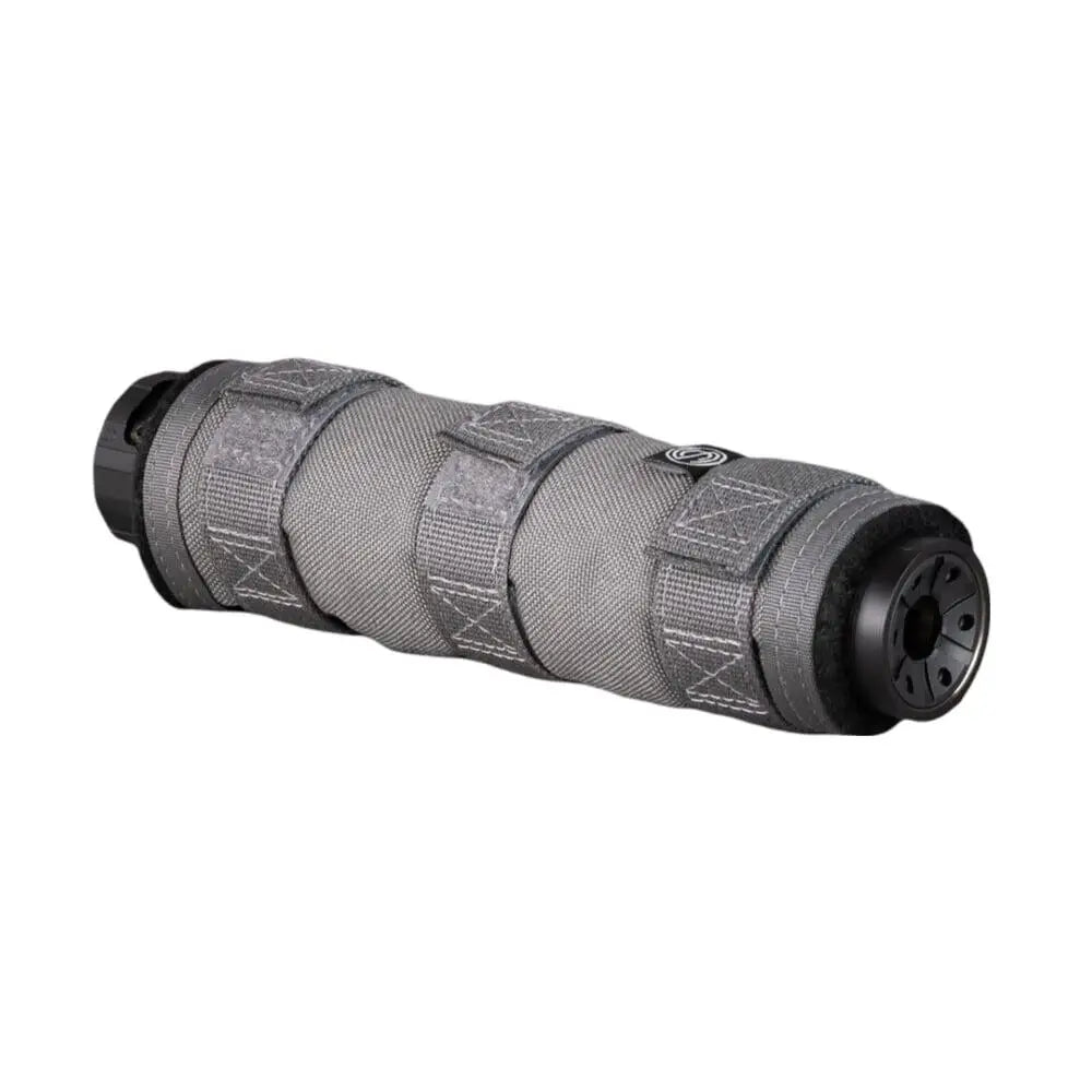 Silencerco Muzzle Devices High Temp Suppressor Cover 7.5’’ Grey Buy at Faith and Freedom Outdoors