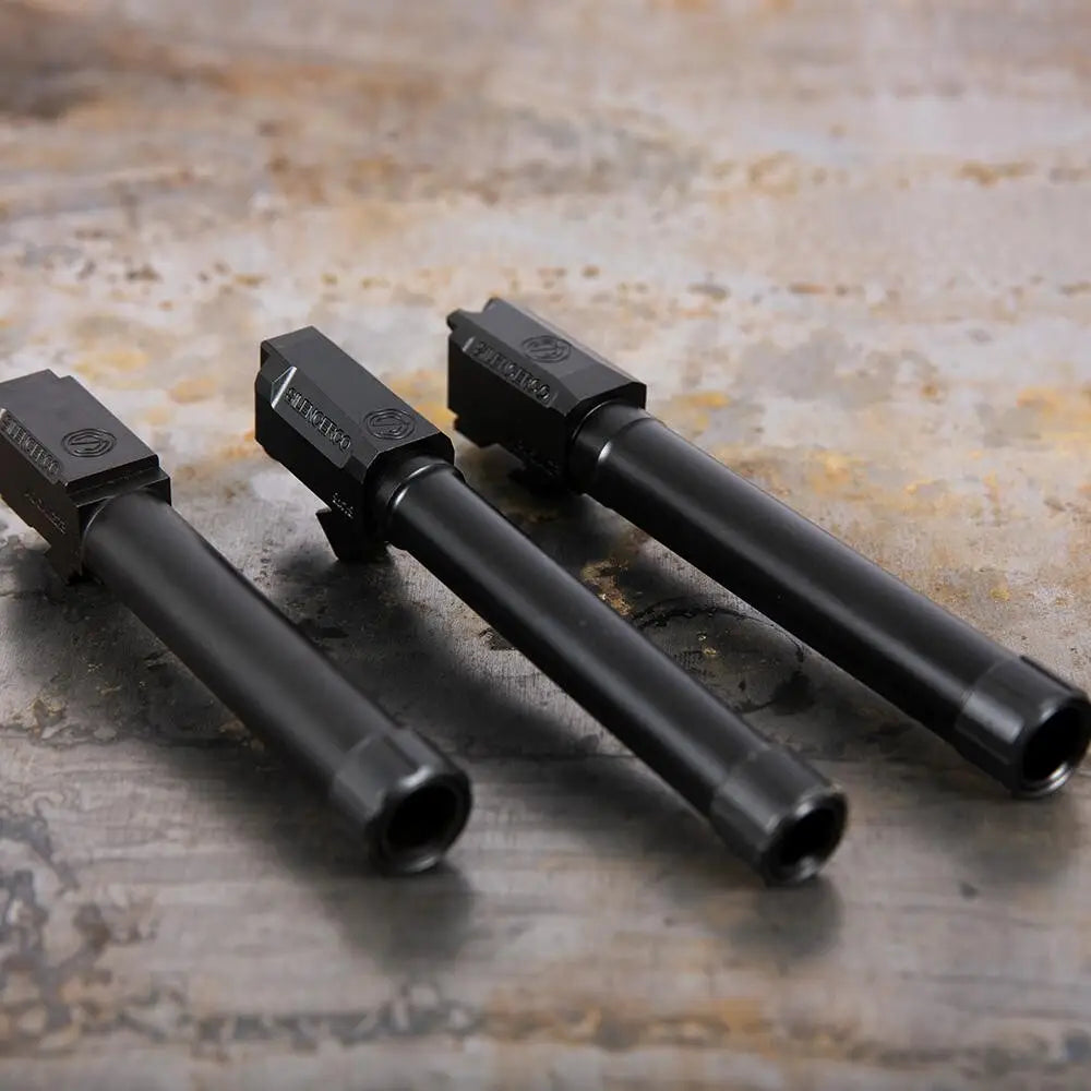 Silencerco Muzzle Devices Threaded Barrel for Glock 19 9mm Luger 1/2x28 Black Buy at Faith and Freedom Outdoors