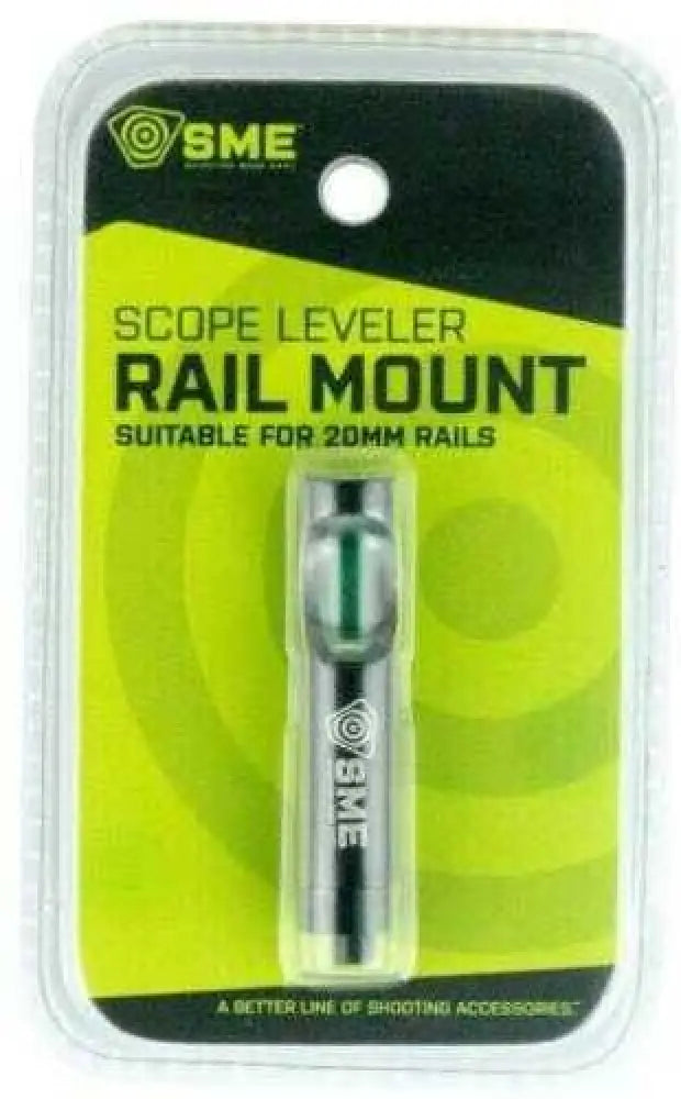 Sme Scope Leveler Rail Mount Black Aluminum - Sme-lvlrl