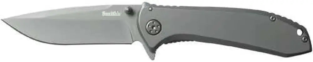 Smith Titania Ii Folder 3.5 in Blade Stainless Handle - 51010