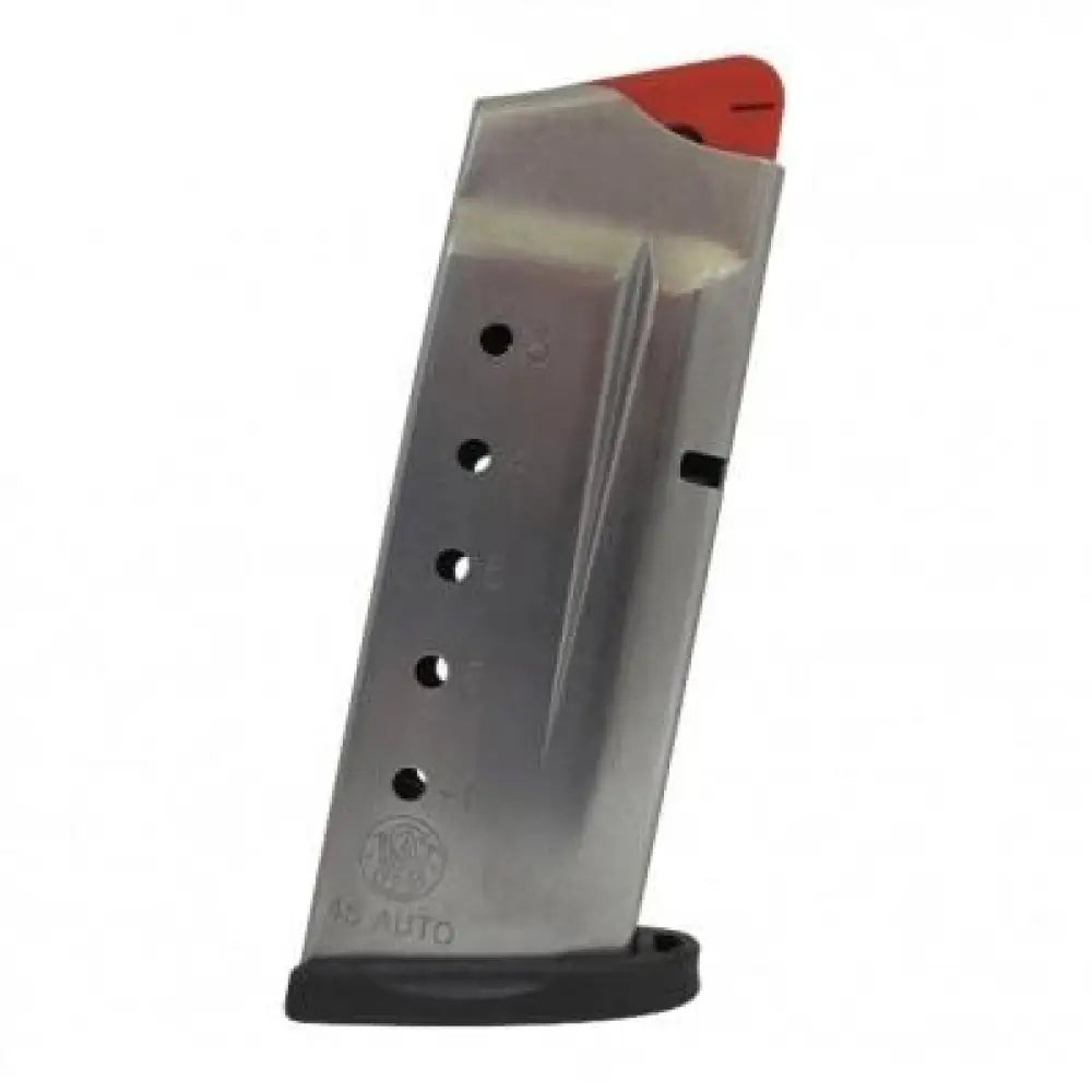 Smith & Wesson Handgun Magazines M&p Shield Magazine Stainless Steel.45 Auto 6/rd Buy at Faith and Freedom Outdoors