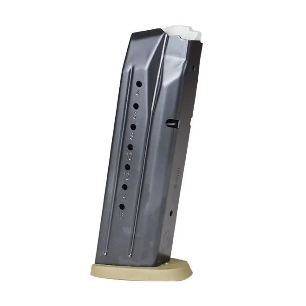 Smith & Wesson Handgun Magazines M&p9 M2.0 Magazine Black Steel Fde Base Plate 9mm Luger 17/rd Buy at Faith and Freedom