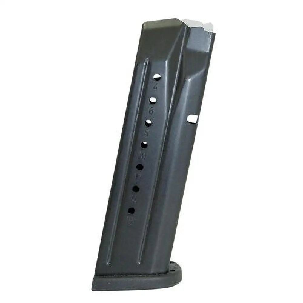 Smith & Wesson Handgun Magazines S&w M&p9 Black Steel Magazine 9mm 10/rd Buy at Faith and Freedom Outdoors