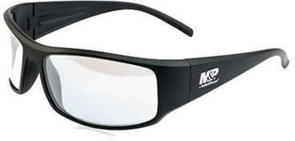 Smith & Wesson M&p Thunderbolt Shooting Glasses Black Frame Clear Mirror Lens Md: 110168
