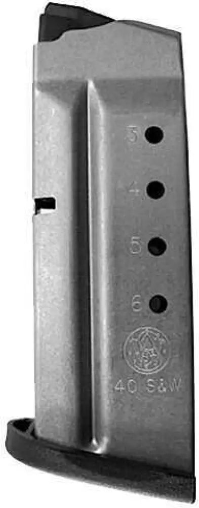 Smith & Wesson Magazine 40 S&w 6rd Fits Shield Stainless 199330000 - 19933