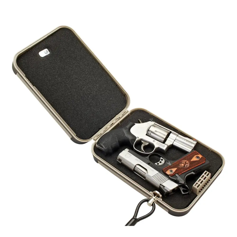 Snap Safe Gun Safes & Cabinets Snapsafe Treklite Xl Lock Box Tsa Combination - Fde Buy at Faith and Freedom Outdoors
