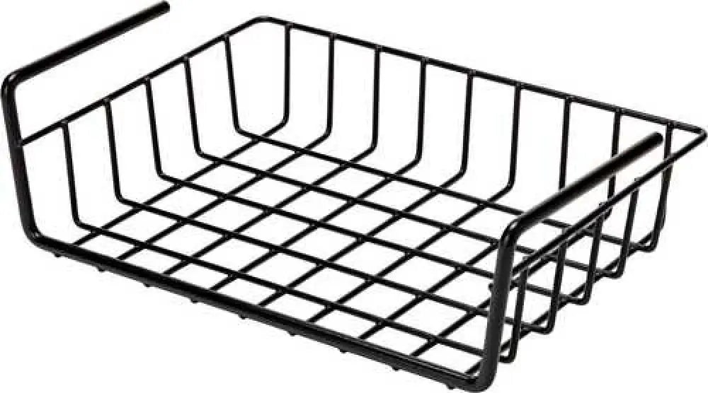 Snapsafe Hanging Shelf Basket 8.5 x 11’’ Black Finish 76012