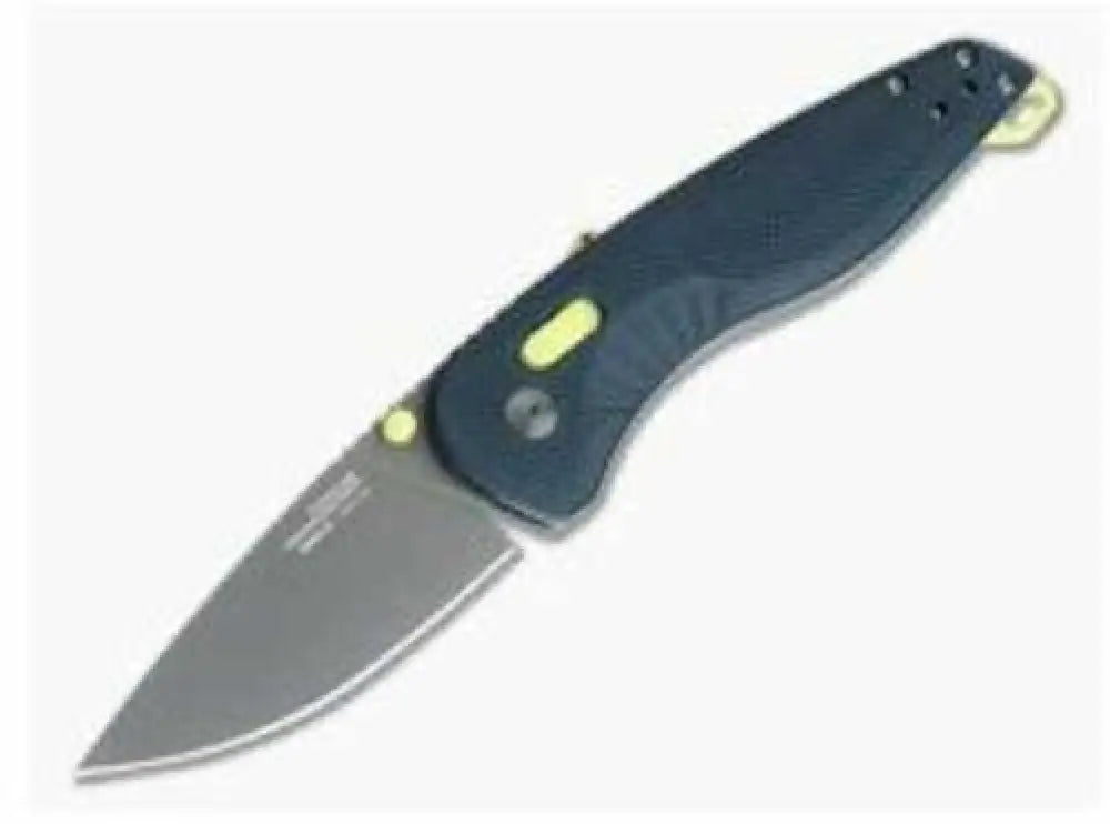 Sog-17-41-01 Aegis Fx 3.70’’ Fixed Plain Satin 4116 Krupp Ss Blade/ Indigo W/acid Accents Grn Handle - Sog-17-41-01-41