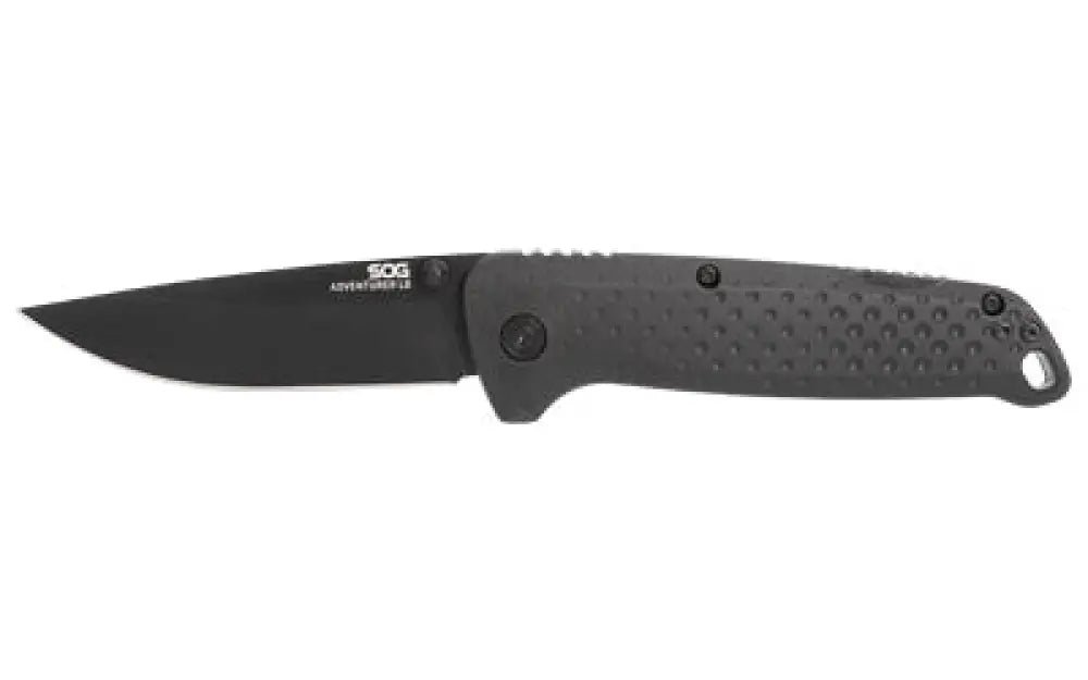 Sog Adventurer Lb 3’’ Black Buy at Faith and Freedom Outdoors - Folding Knives - Knife