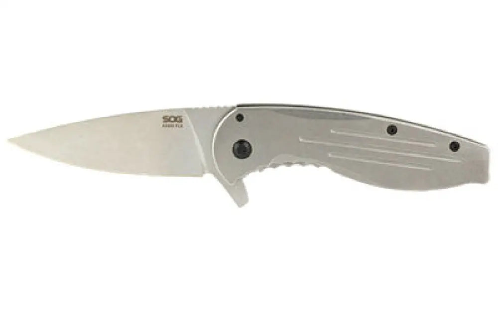 Sog Aegis Flk 3.4’’ Satin Buy at Faith and Freedom Outdoors - Folding Knives - Knife