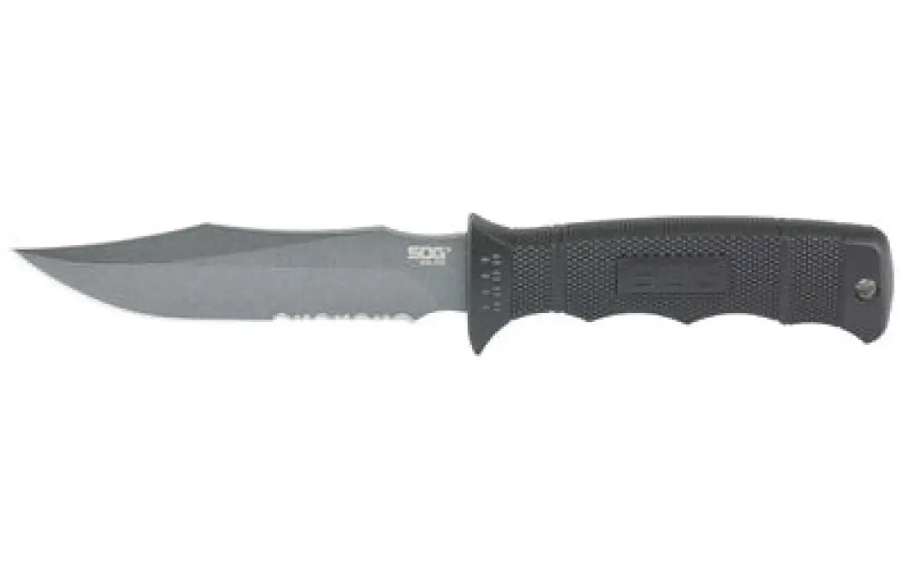Sog Seal Pup Black 4.75’’ Nylon Buy at Faith and Freedom Outdoors - Fixed Blade Knives - Knife