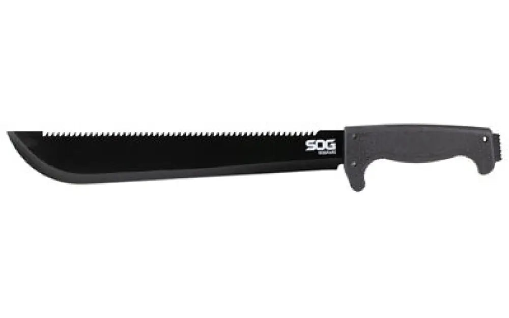Sog Sogfari Machete Black 13’’ Buy at Faith and Freedom Outdoors - Fixed Blade Knives - Machete