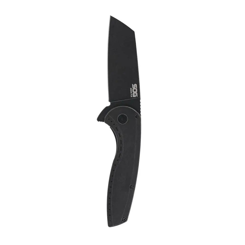 Sog Specialty Knives Sog Aegis Flk 2.0 Folding Knife 3-1/4’’ Wharncliffe Blade Black Blister Buy at Faith and Freedom