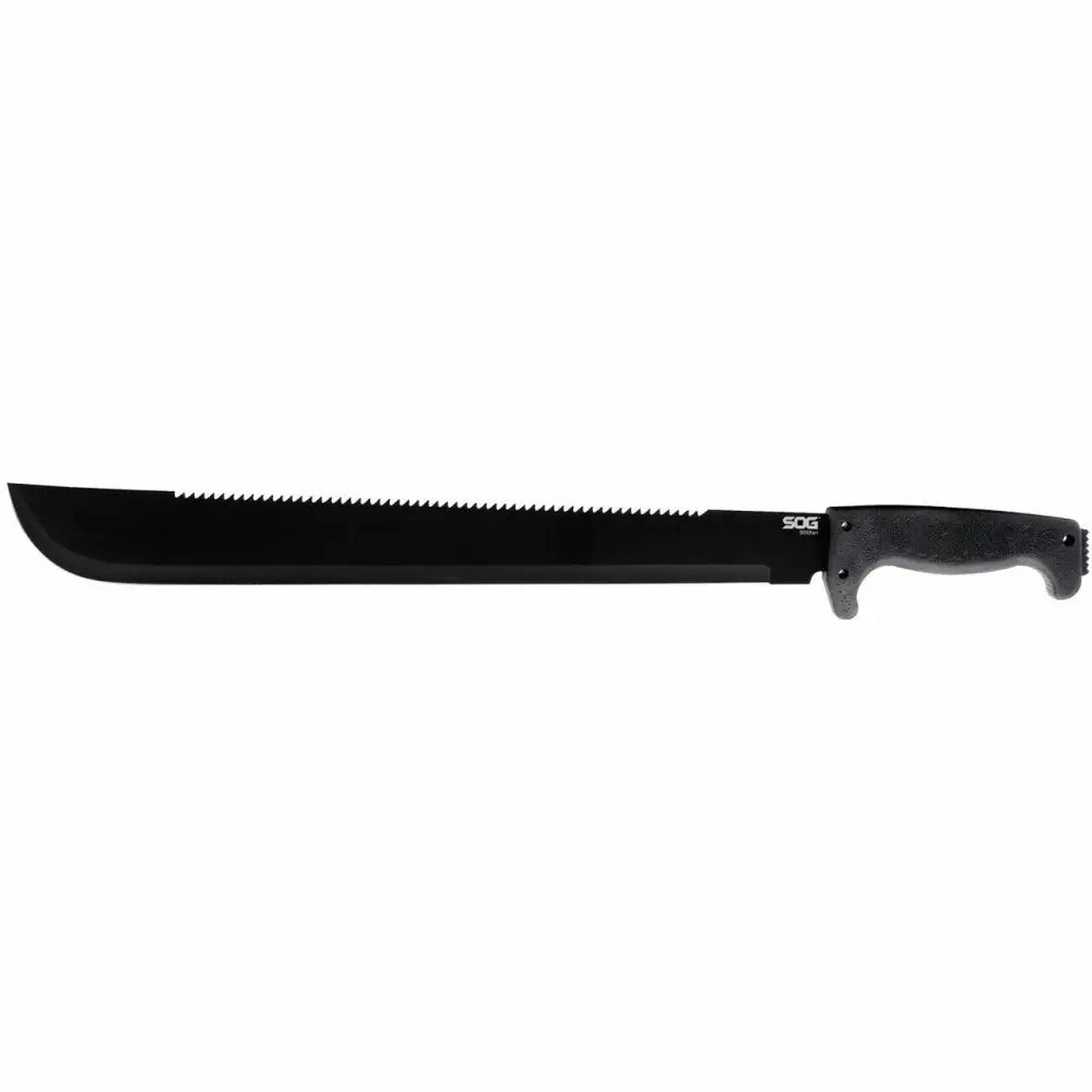 Sog Specialty Knives & Edged Tools|axes Hatchets Machetes Sog Sogfari Machete 18’’ Blade Black Buy at Faith and Freedom
