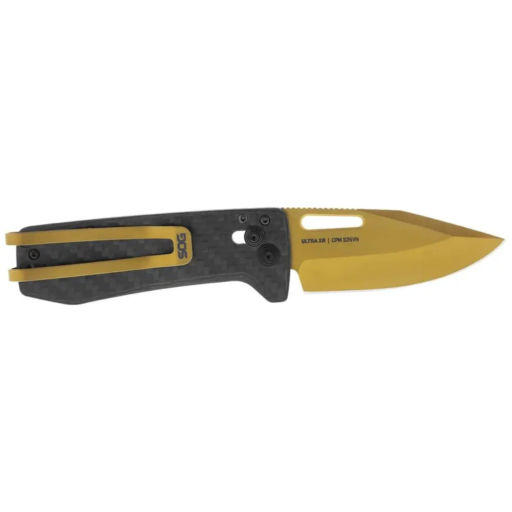 Sog Specialty Knives & Edged Tools|knives|knives Tools Sog Ultra Xr Knife 2.8’’ Blade Black and Gold Buy at Faith