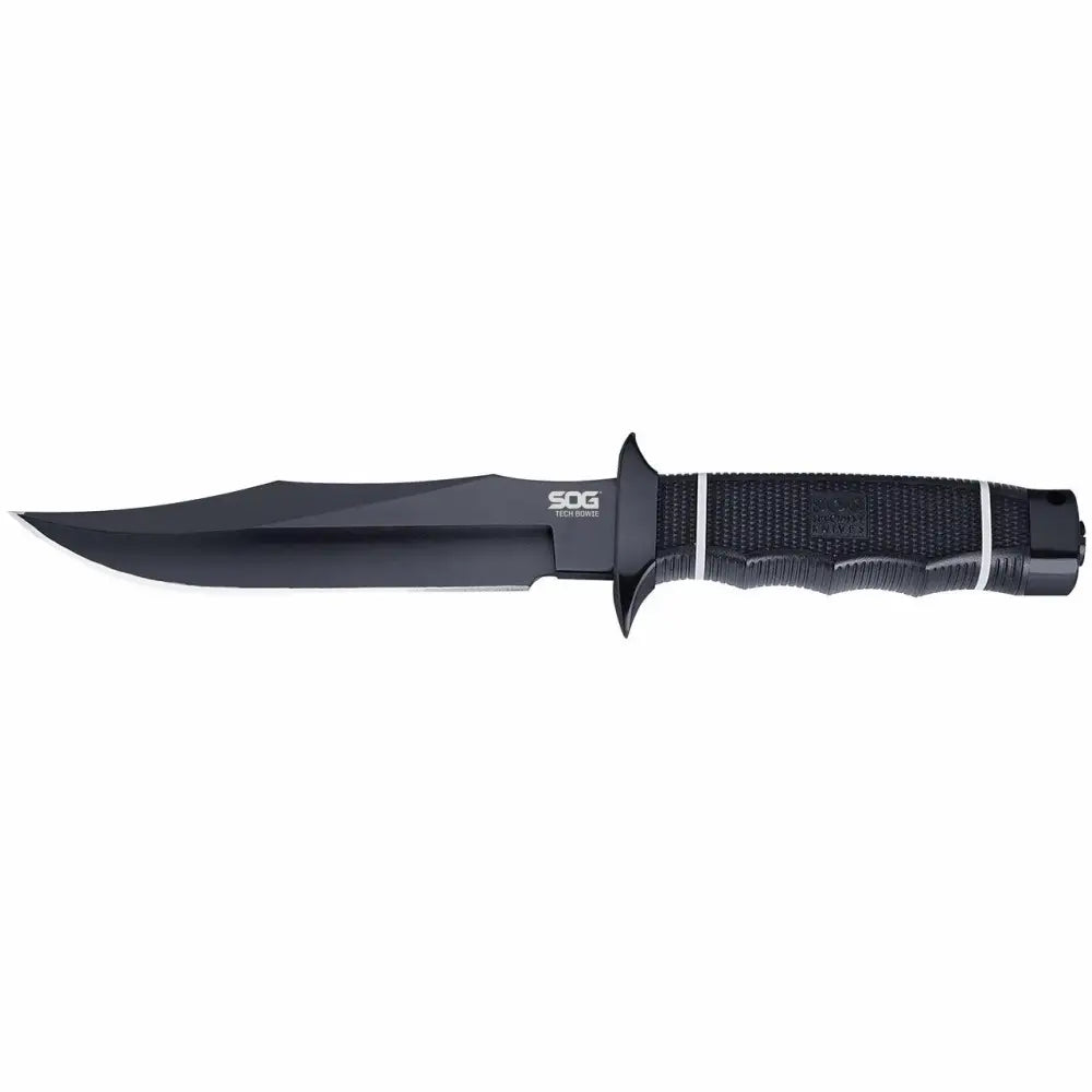 Sog Specialty Knives & Edged Tools|knives Sog Tech Bowie Knife 6.4’’ Blade Black Buy at Faith and Freedom Outdoors