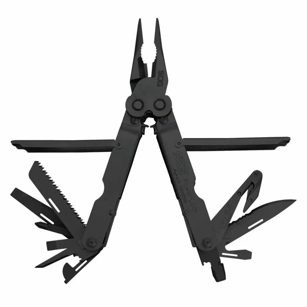 Sog Specialty Knives & Edged Tools|multi-tools Sog Powerlock V-cutter Multi-tool Black with Nylon Pouch Buy at Faith