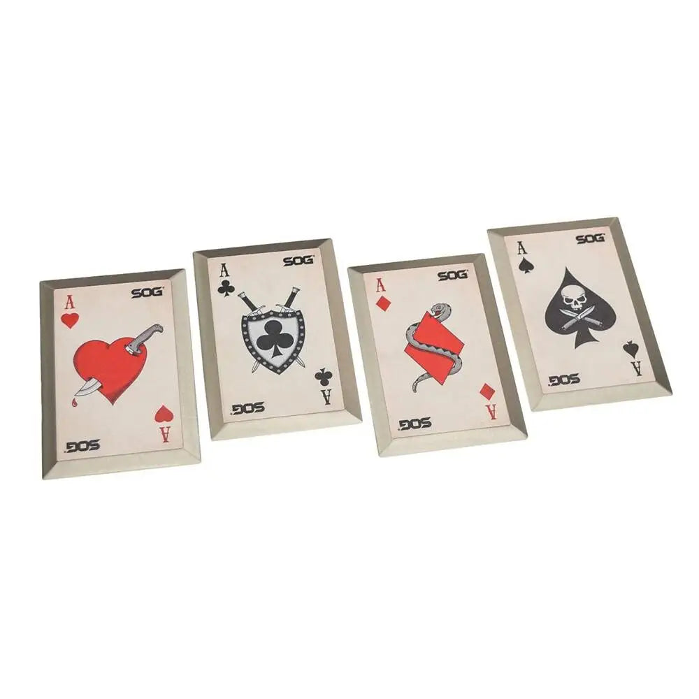 Sog Specialty Knives Sog Throwing Death Cards Buy at Faith and Freedom Outdoors