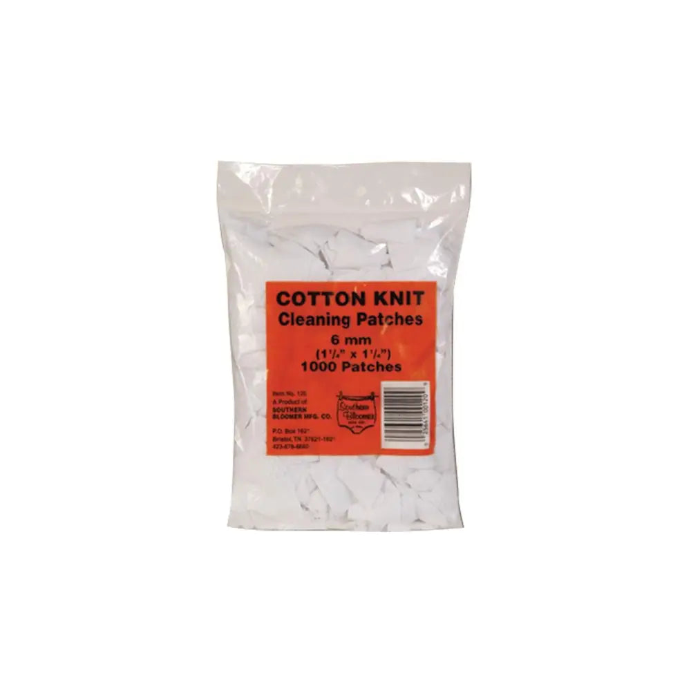 Southern Bloomer Mfg. Co. Gun Cleaning Jags Patch Holders & Patches 6mm 1000/pack Buy at Faith and Freedom Outdoors
