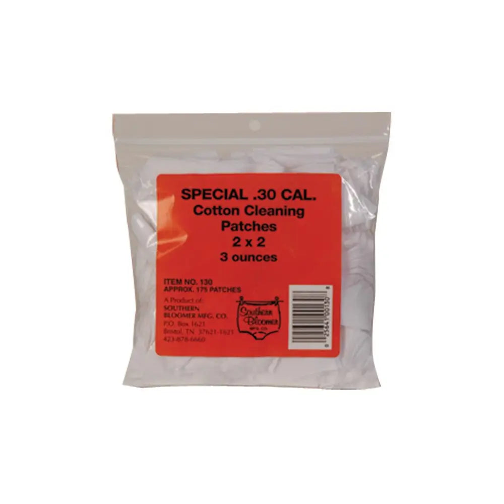 Southern Bloomer Mfg. Co. Gun Cleaning Jags Patch Holders & Patches.30 Caliber 2’’x2’’ Buy at Faith and Freedom Outdoors