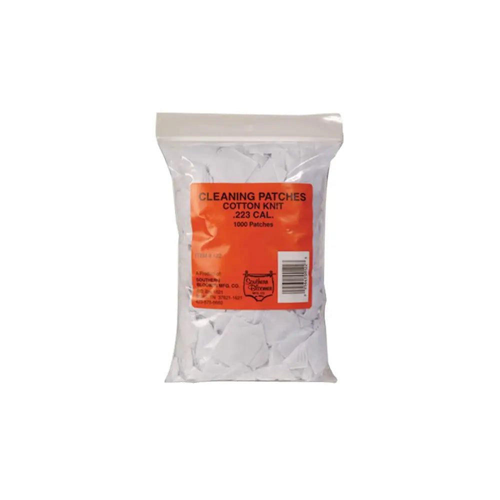 Southern Bloomer Mfg. Co. Gun Cleaning Jags Patch Holders & Patches 223 1000/pack Buy at Faith and Freedom Outdoors