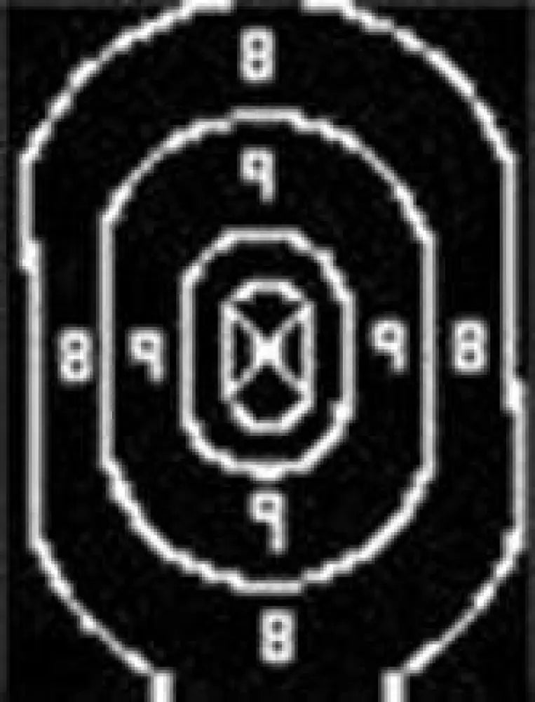 Speedwell Targets Paper Official Nra Police Qualification Sileft Handouette Target Repair Center - 500/pack Buy
