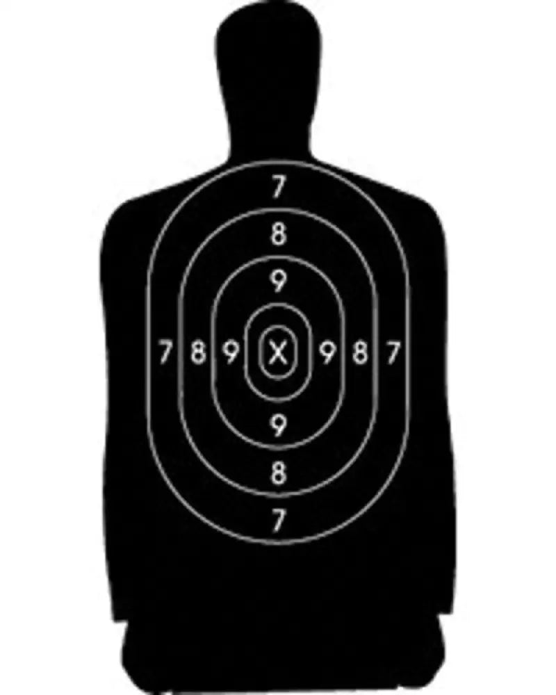 Speedwell Targets Paper Official Nra Police Qualification Sileft Handouette Reduced 25 Yd. 500/pack Buy at Faith