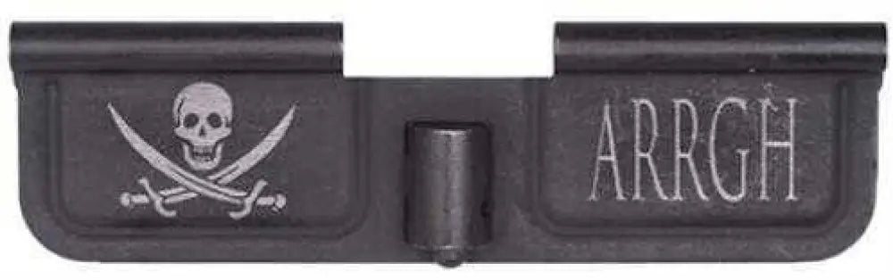 Spikes Tactical Sed7003 Ejection Port Door Ar-15 Laser-engraved Pirate Steel Black