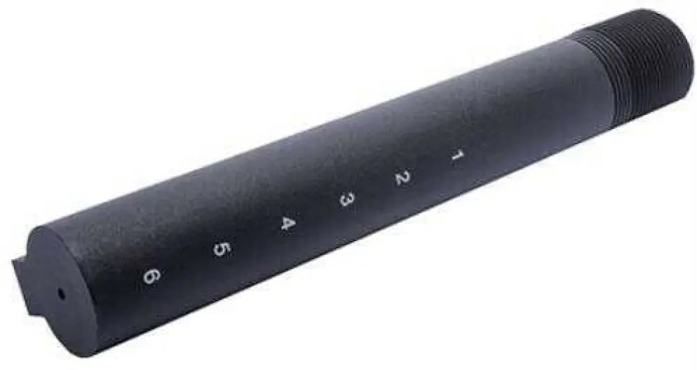 Spikes Tactical Sla500r Mil-spec Buffer Tube 6-position 7075 T6 Aluminum Black